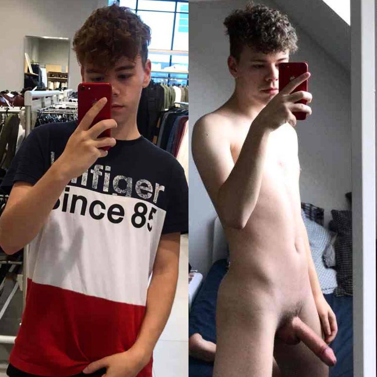 Dressed And Undressed Twink Porn Tube